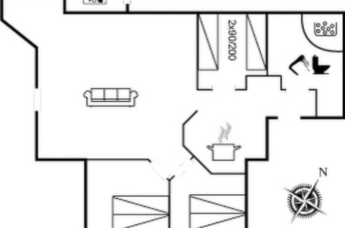 Foto 33 - Haus mit 3 Schlafzimmern in Hals mit terrasse