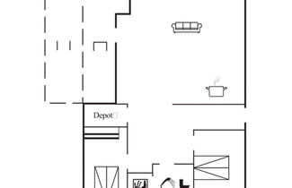 Foto 2 - Casa de 2 quartos em Skjern com terraço e sauna