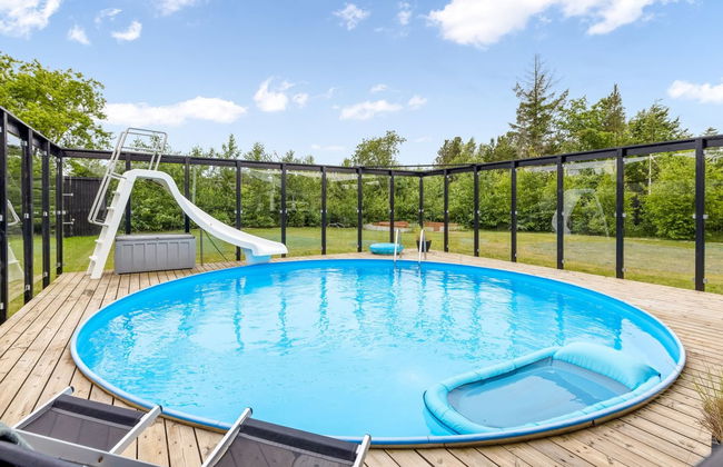 Casa de 4 quartos em Hals com piscina privada e terraço - Foto 25