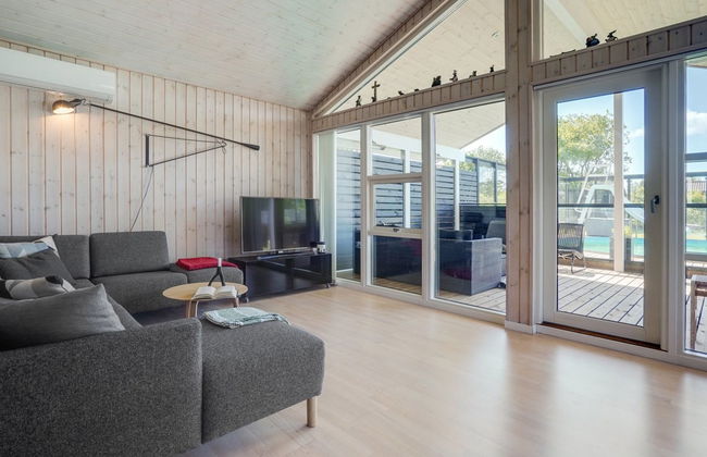 Casa de 4 quartos em Hals com piscina privada e terraço - Foto 28