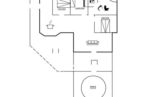 Photo 2 - Maison de 4 chambres à Hals avec piscine privée et terrasse