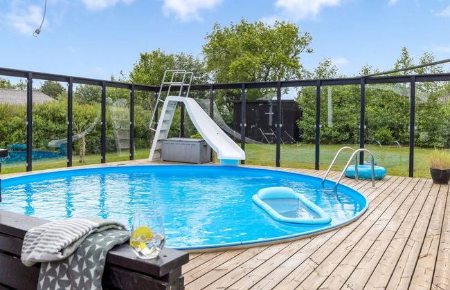 Casa de 4 quartos em Hals com piscina privada e terraço - Foto 11
