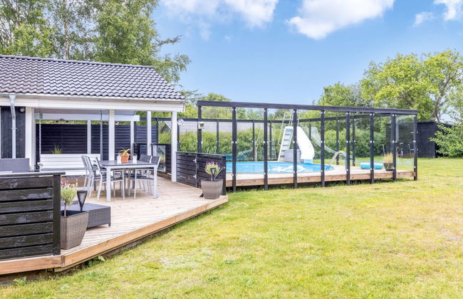 Casa de 4 quartos em Hals com piscina privada e terraço - Foto 5
