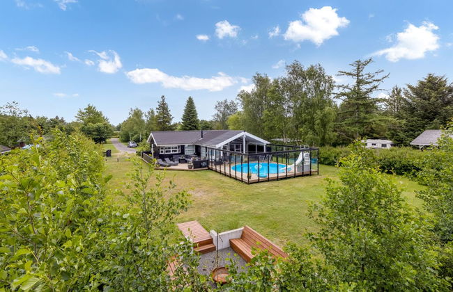 Casa de 4 quartos em Hals com piscina privada e terraço - Foto 3