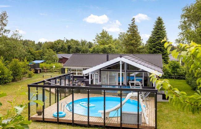 Casa de 4 quartos em Hals com piscina privada e terraço - Foto 1