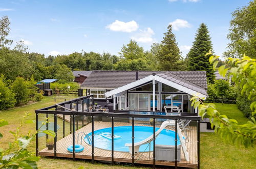 Photo 1 - Maison de 4 chambres à Hals avec piscine privée et terrasse