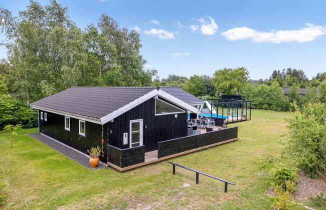 Casa de 4 quartos em Hals com piscina privada e terraço - Foto 4