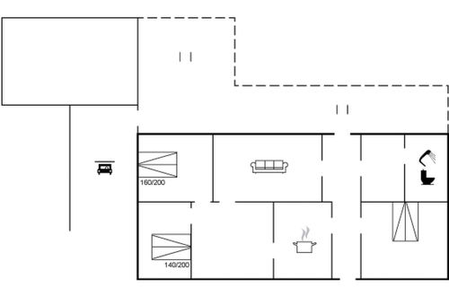 Photo 2 - Maison de 3 chambres à Møgeltønder avec terrasse