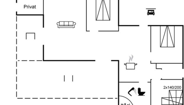 Casa de 3 quartos em Vinderup com terraço - Foto 5