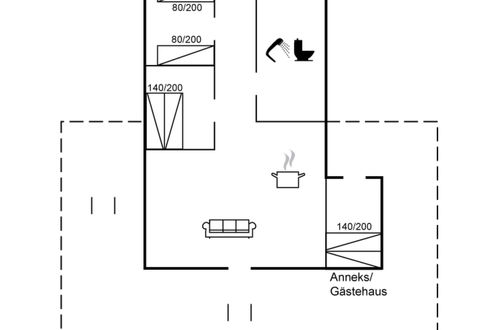 Foto 26 - Casa con 2 camere da letto a Hadsund con terrazza e vasca idromassaggio