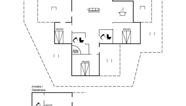 Haus mit 3 Schlafzimmern in Roslev mit terrasse - Foto 2