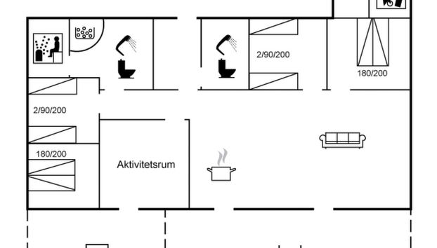 Haus mit 4 Schlafzimmern in Sjølund mit terrasse und sauna - Foto 2