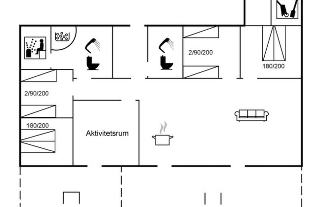 Casa de 4 quartos em Sjølund com terraço e sauna - Foto 2