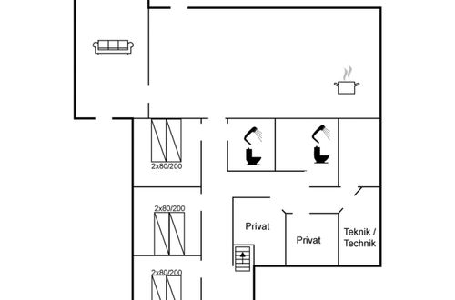 Foto 2 - Casa de 3 quartos em Storvorde com terraço