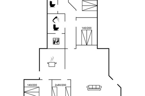 Foto 31 - Casa con 4 camere da letto a Gedser con terrazza e sauna