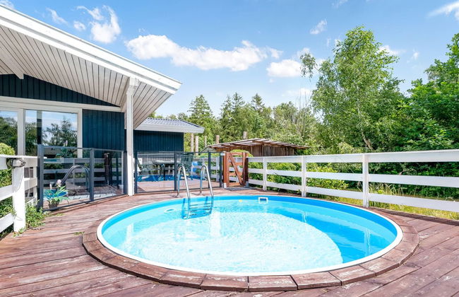 Casa de 3 quartos em Dannemare com piscina privada e terraço - Foto 13