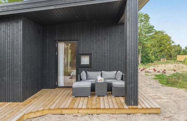 Casa de 3 quartos em Allingåbro com terraço e sauna - Foto 12