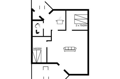 Foto 2 - Casa de 2 quartos em Asnæs com terraço