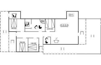 Foto 2 - Casa de 4 quartos em Rudkøbing com terraço e sauna
