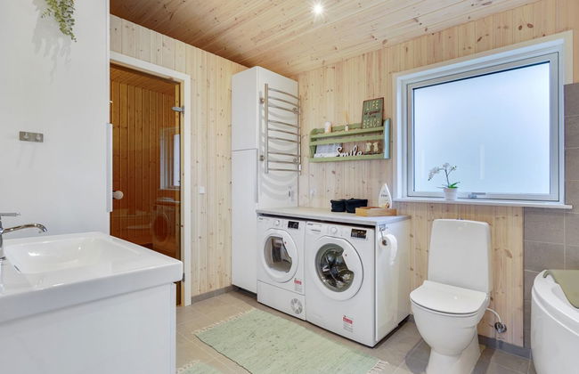 Casa de 4 quartos em Rudkøbing com terraço e sauna - Foto 18