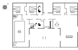 Photo 2 - Maison de 5 chambres à Vejby avec piscine privée et terrasse