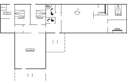Photo 2 - Maison de 5 chambres à Redsted M avec terrasse et bain à remous