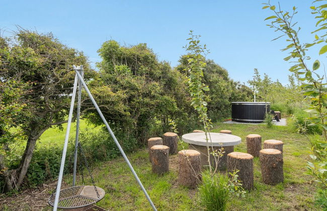 Casa de 5 quartos em Redsted M com terraço e banheira de hidromassagem - Foto 17