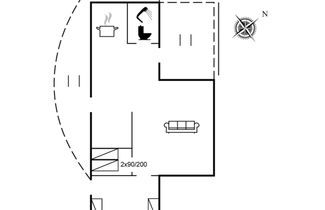 Photo 2 - 2 bedroom House in Toftum Bjerge with terrace