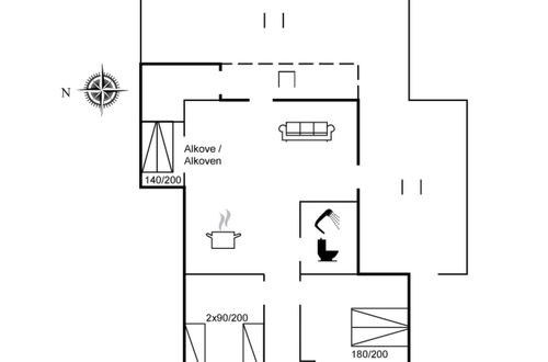 Photo 2 - Maison de 2 chambres à Toftlund avec terrasse