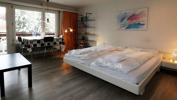 Apartamento de 1 quarto em Saas-Fee com jardim - Foto 2