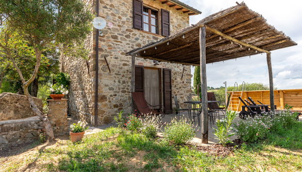 Casa de 3 quartos em Cinigiano com piscina privada e jardim - Foto 3