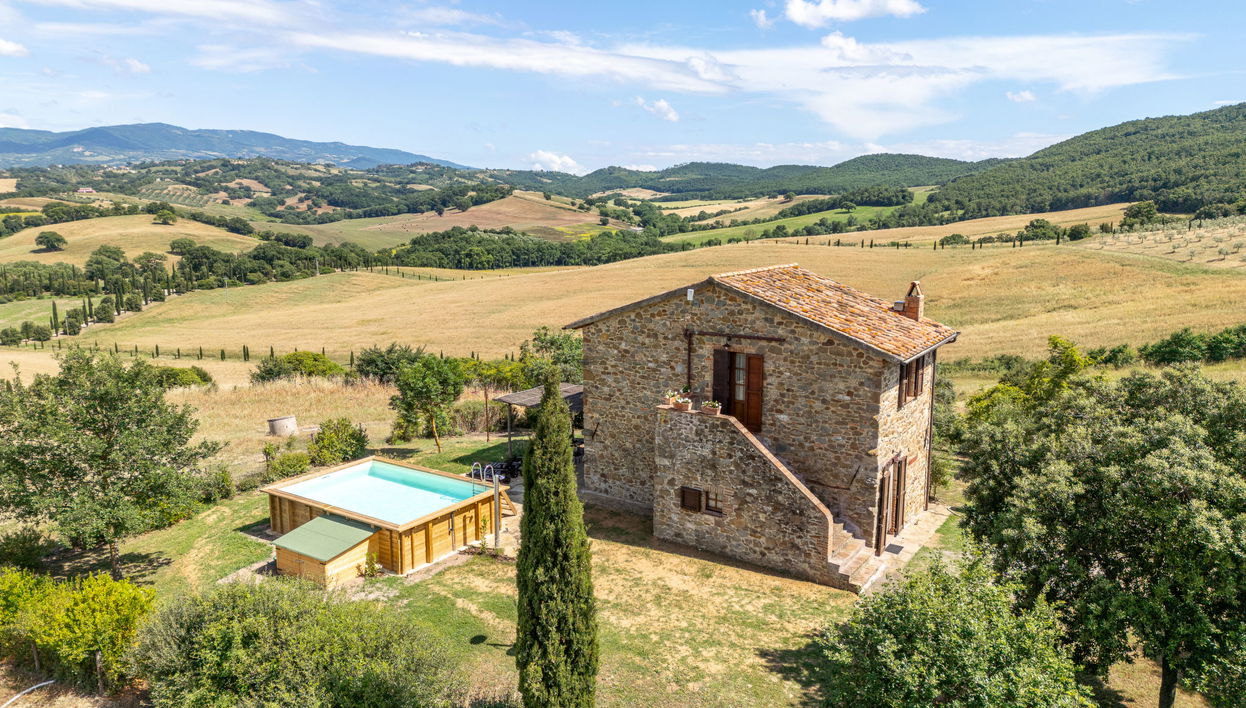 Casa de 3 quartos em Cinigiano com piscina privada e jardim - Foto 1