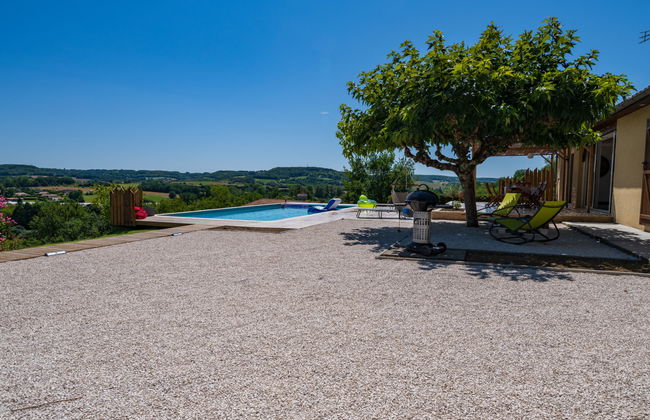 Casa de 4 quartos em Dausse com piscina privada e jardim - Foto 22