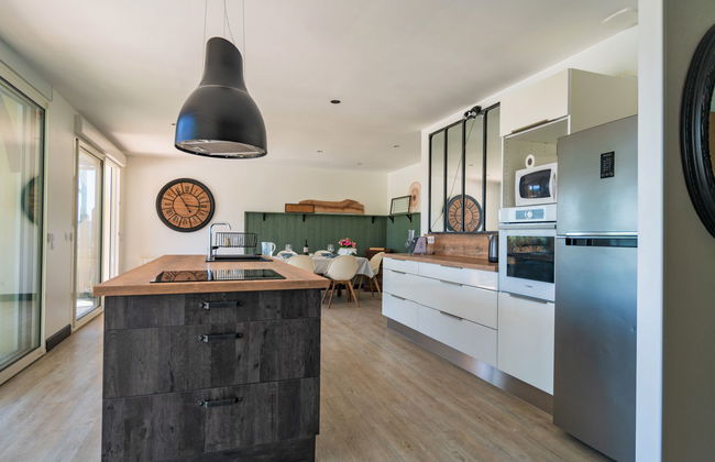 Casa de 4 quartos em Dausse com piscina privada e jardim - Foto 7