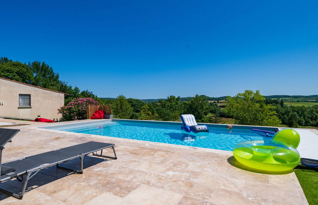Casa de 4 quartos em Dausse com piscina privada e jardim - Foto 21