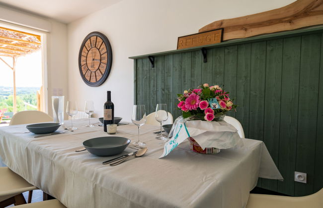 Casa de 4 quartos em Dausse com piscina privada e jardim - Foto 4