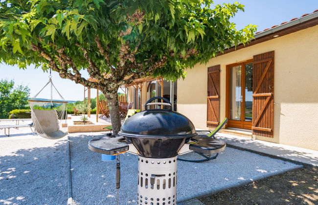 Casa de 4 quartos em Dausse com piscina privada e jardim - Foto 28