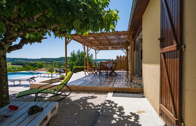 Casa de 4 quartos em Dausse com piscina privada e jardim - Foto 26