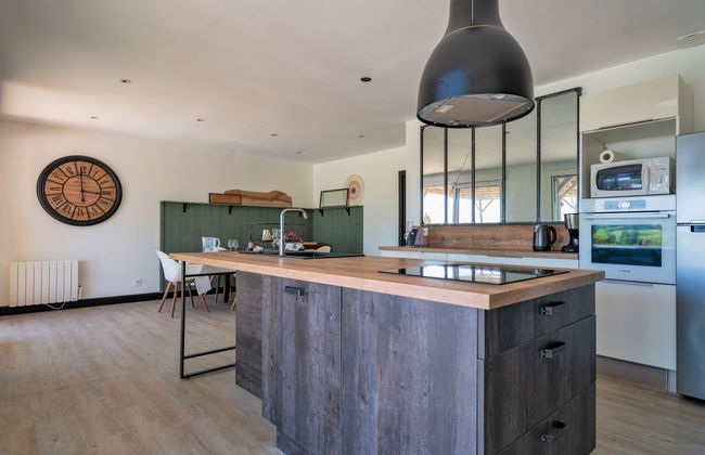 Casa de 4 quartos em Dausse com piscina privada e jardim - Foto 12