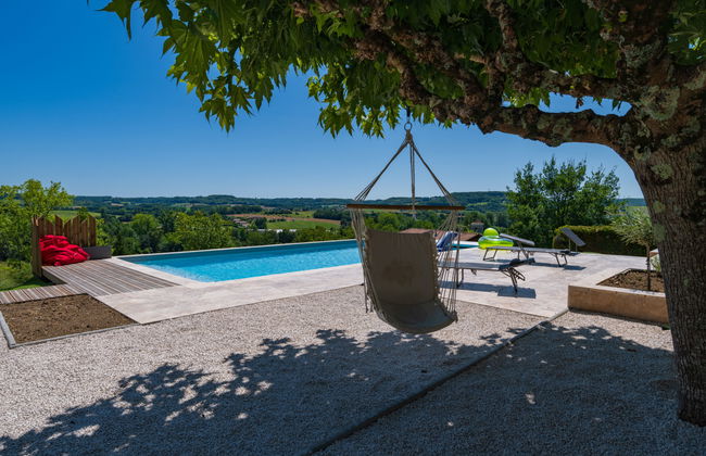 Casa de 4 quartos em Dausse com piscina privada e jardim - Foto 24