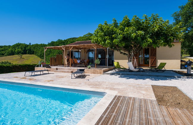 Casa de 4 quartos em Dausse com piscina privada e jardim - Foto 31