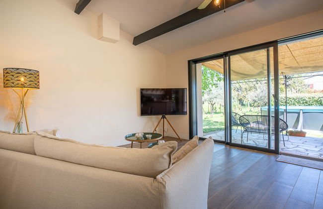 Apartamento de 4 quartos em La Crau com piscina privada e jardim - Foto 9