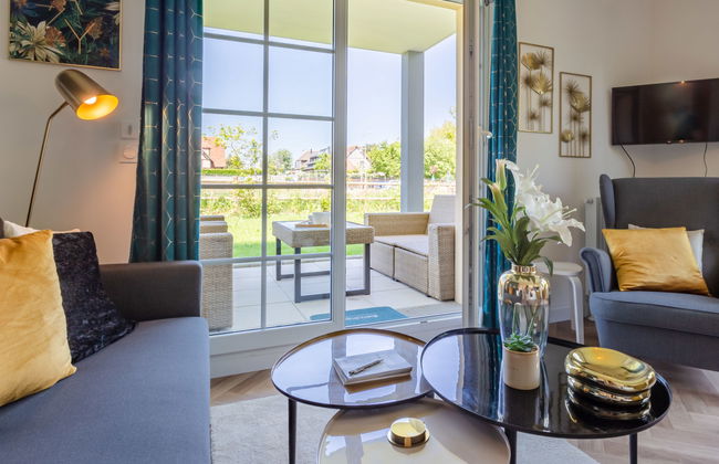 Apartment mit 3 Schlafzimmern in Benerville-sur-Mer mit garten und terrasse - Foto 9