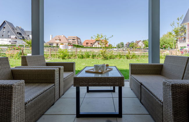 Apartment mit 3 Schlafzimmern in Benerville-sur-Mer mit garten und terrasse - Foto 5