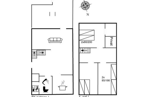 Photo 27 - Maison de 3 chambres à Vejers Strand avec terrasse et sauna