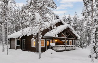 Foto 1 - Casa de 2 habitaciones en Kittilä con sauna y vistas a la montaña