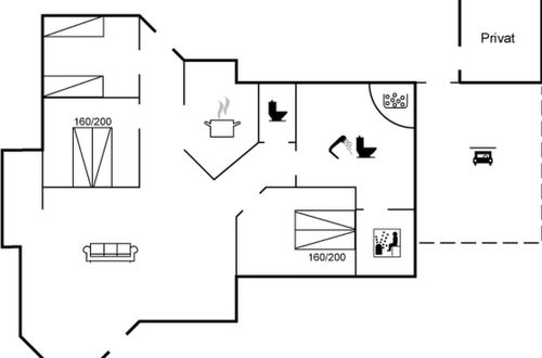 Foto 2 - Casa con 3 camere da letto a Hasle con piscina e terrazza