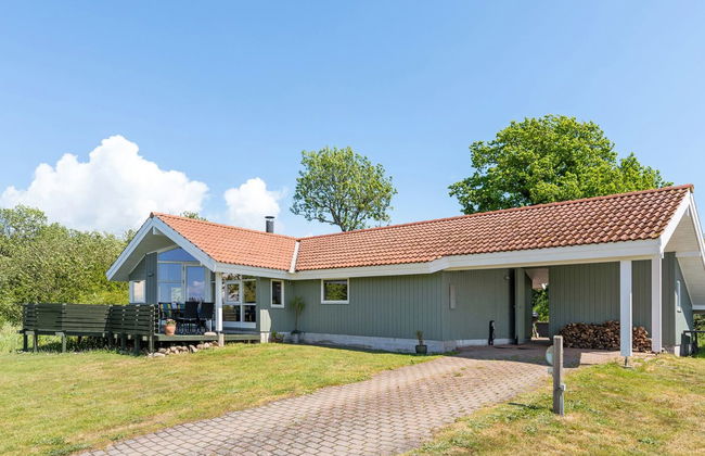 Casa de 3 quartos em Hasle com piscina e terraço - Foto 1