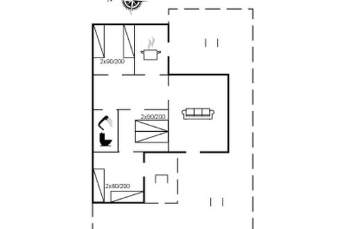 Foto 24 - Haus mit 3 Schlafzimmern in Aakirkeby