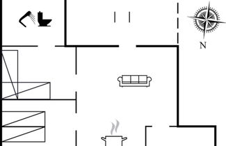 Foto 2 - Apartamento de 2 quartos em Gudhjem com terraço